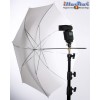 UR4M4F - Support parapluie universel (pour fixation du parapluie sur trépied) avec filetage (femelle 1/4"-mâle1/4") - illuStar