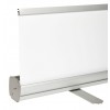 A303 - Arrière-fond enroulable avec support L 85  x H 200 cm - Blanc - elfo