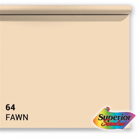 Rouleau de papier de fond - 64 Fawn 1,35 x 11m