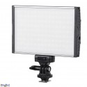 LEDC15W - Lampe LED pour caméra Vidéo & Photo 15W+15W BI-Couleur, 1500 lm, Pour batterie NP-F550/750/960, DC 13-17V - illuStar