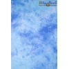 BM025 - Toile de fond 3 x 6 m - Tissu mousseline de cotton, haute qualité, peint à la main, avec rebord pour traverse, Tacheté