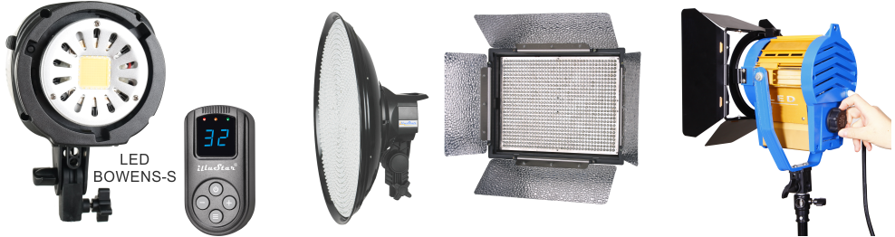 Eclairage LED pour Studio